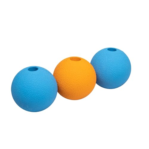 Interactive Bouncy Supreme Durable Natural Rubber Dog Toy Balls (Supreme Balls (Pack of 3) / 2.5 inch)