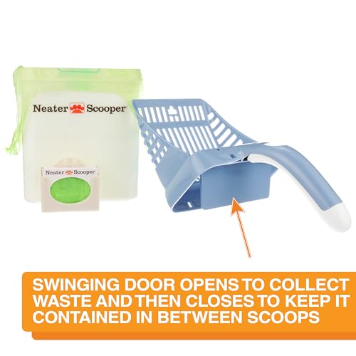 Neater Scooper Standard Cat Litter Scoop (Blue / Standard - 195 Bags)