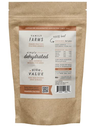 Beef Spleen Premium Natural Beef Spleen Jerky For Dogs (4 Ounce (Pack of 1))