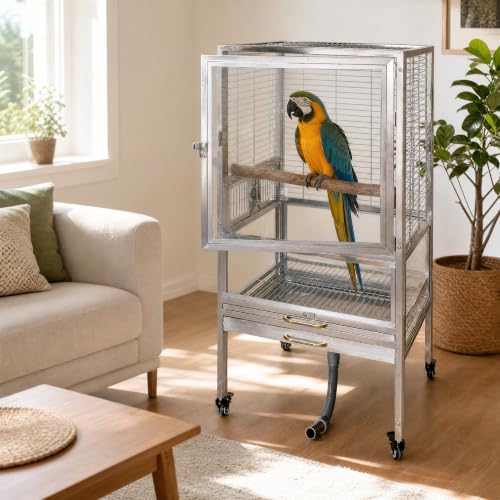 Cage Stainless Steel Glass