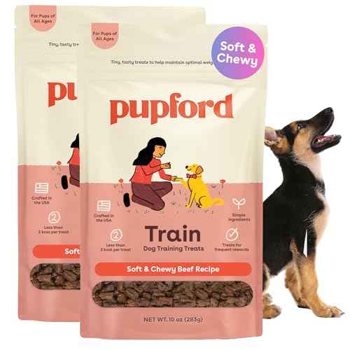 Soft & Chewy Training Treats for Dogs & Puppies (10 Ounce (Pack of 2))