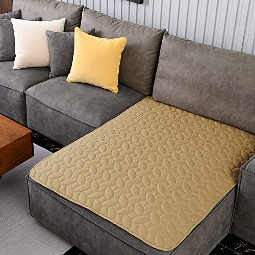 Pet Bed Cover Dog Bed Blanket for Sofa and Furniture Waterproof New Pattern Design (40x50 Inch (Pack of 1) / Sand)