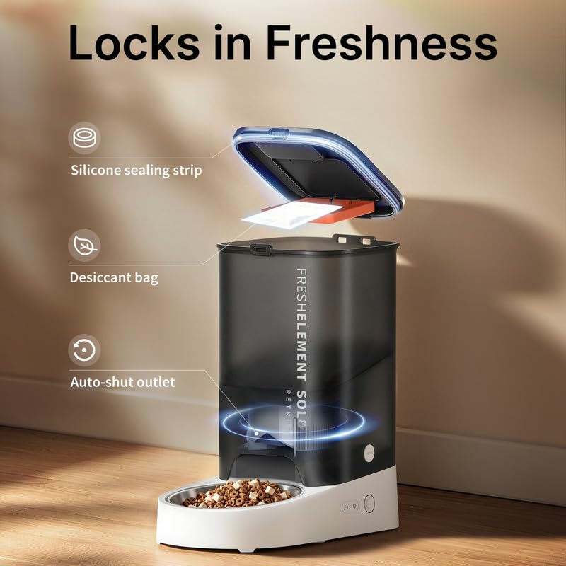 Automatic Cat Feeder (Grey)