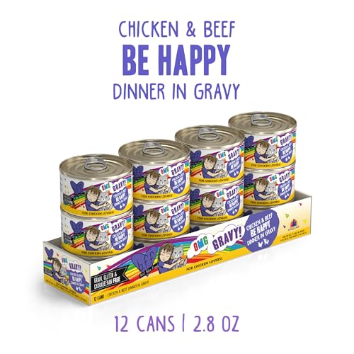 B.F.F. OMG Best Feline Friend Oh My Gravy! (2.8 Ounce (Pack of 12))