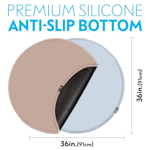 Round Washable Pee Pads for Dogs (36" (2 pack))