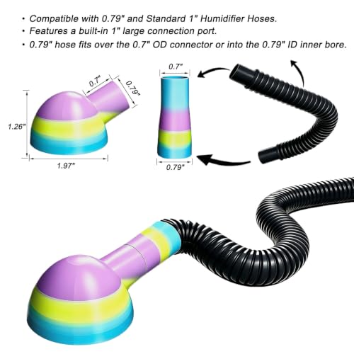 Magnetic Terrarium Fogger Adapter (Pink)