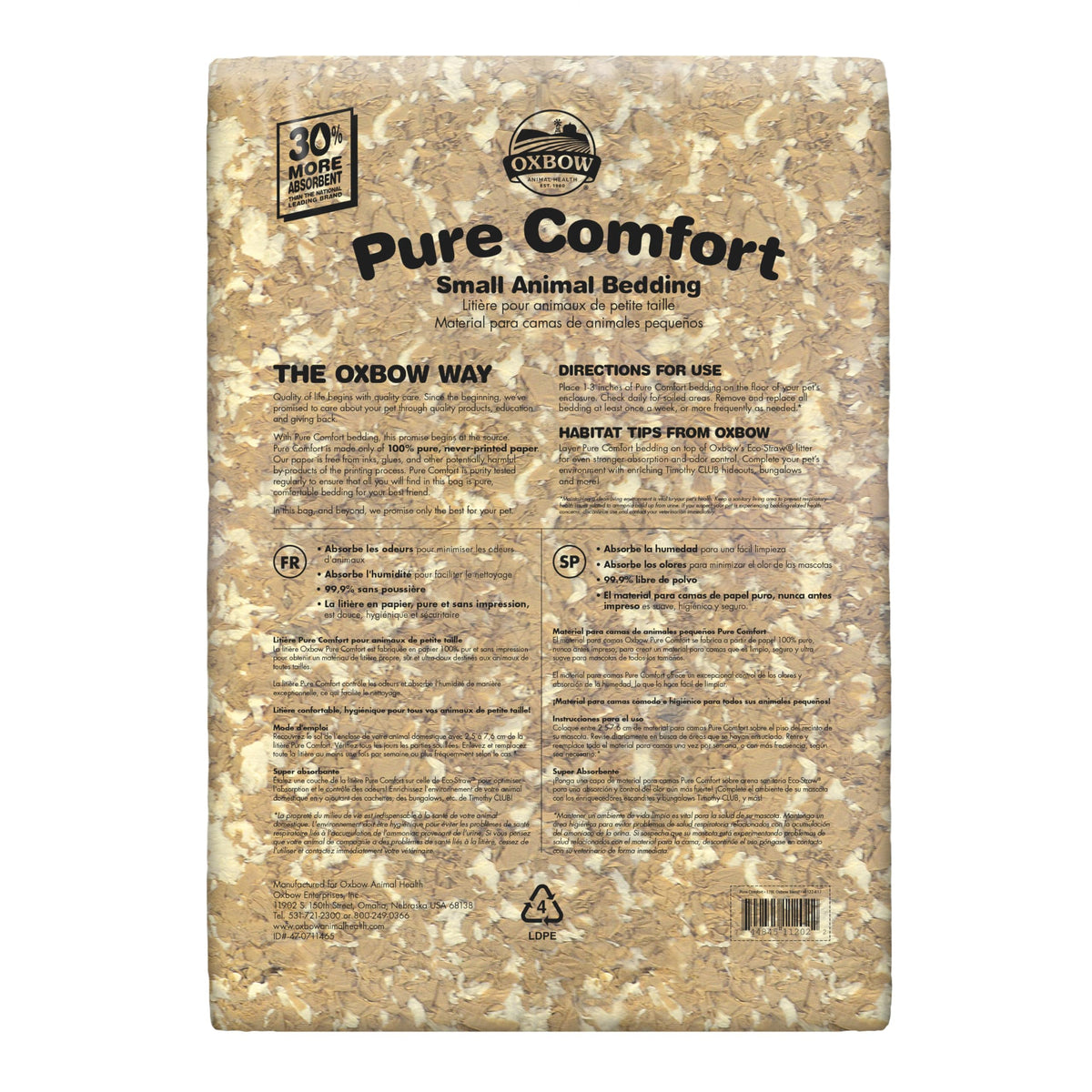 Small Animal Bedding (Blend / 178 Liter)
