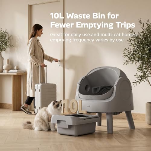 Automatic Self Cleaning Litter Box (Grey)