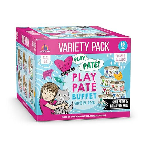 B.F.F. Play Best Feline Friend Paté Lovers (2.8 Ounce (Pack of 18))