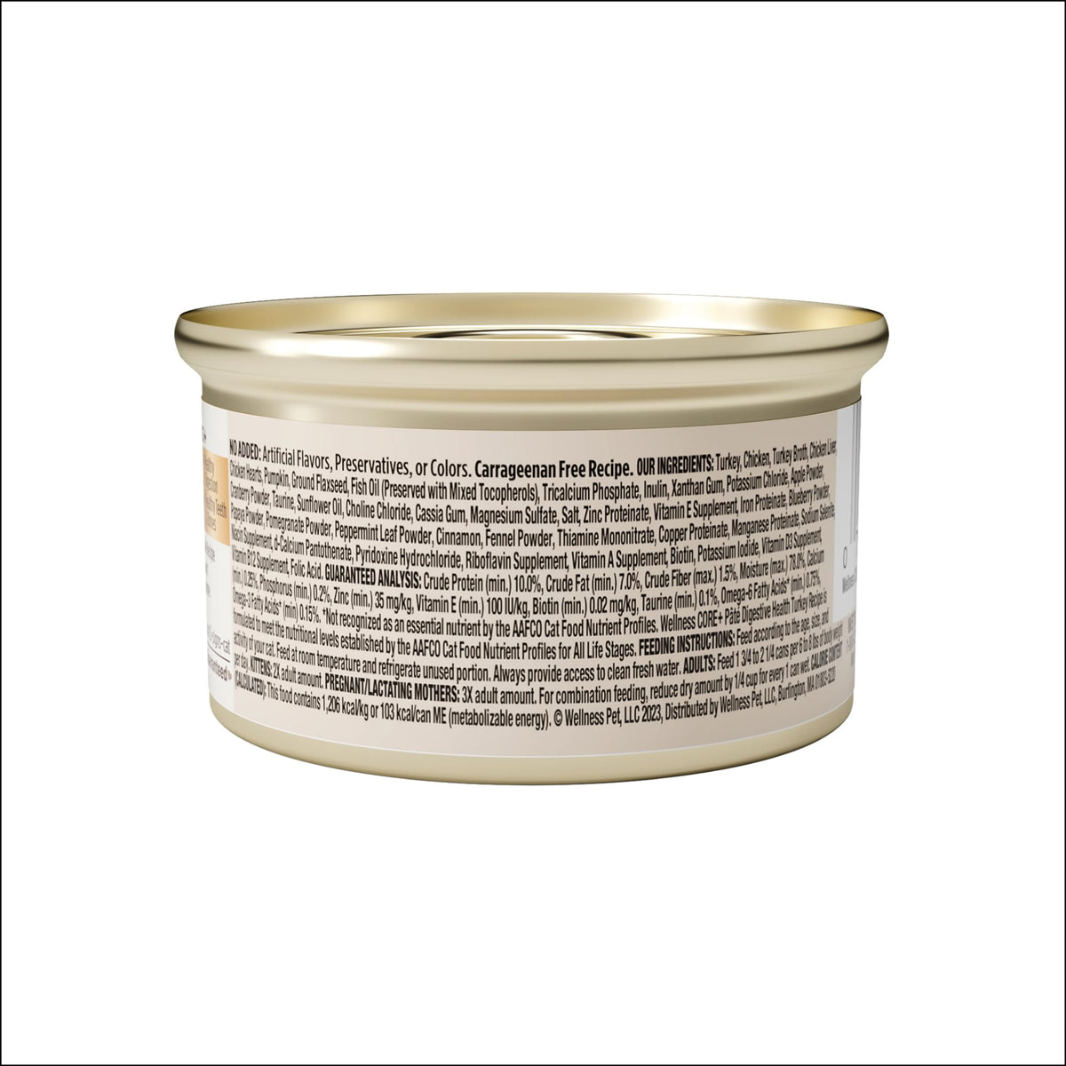 CORE+ Digestive Health Pate Adult Canned Wet Cat Food (3 Ounce (Pack of 12))