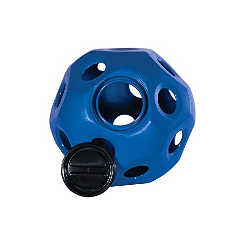 Slow Feed Hay Ball Feeder for Horses (Blue)