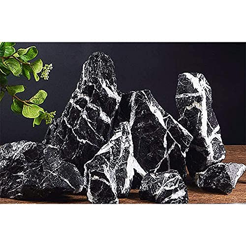 Tonwa Seiryu Stone 17lb Natural Aquarium Rocks for Fish Tank Decor (02 Tonwa Stones(2-8inch,17lbs))