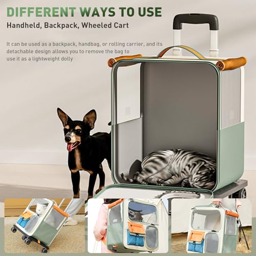 Cat Carrier with Wheels