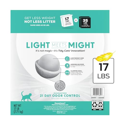 Low Dust Clumping Cat Litter (17 Pound (Pack of 1))