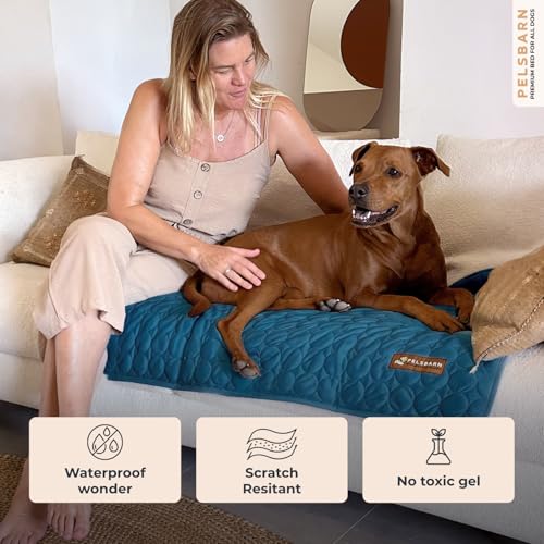 Dog Cooling Mat (Deep Blue / Large)