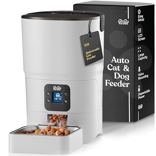 Smart Automatic Cat Feeder (White)