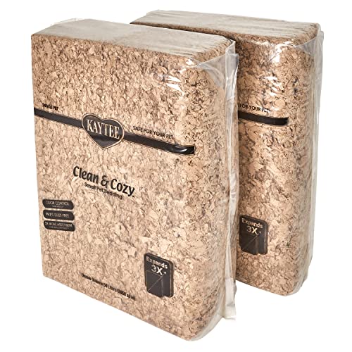Clean & Cozy Natural Paper Bedding (100 Liter)