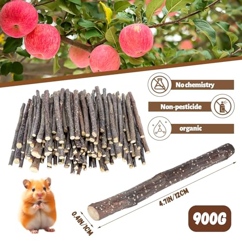 2lb Small Apple Sticks for Small Animals (900g)