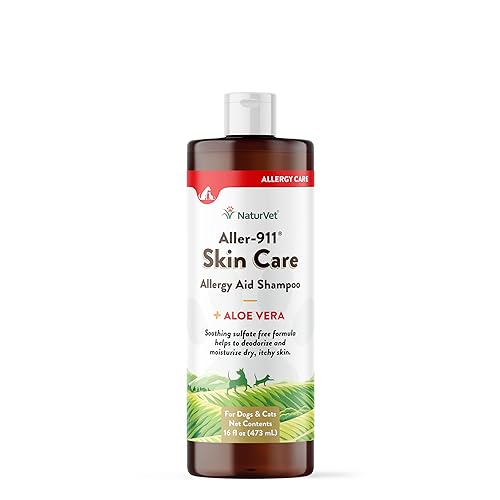 Aller 911 Skin Care Allergy Aid Pet Shampoo with Aloe Vera (16 fl. oz. / No Color)