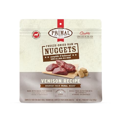 Primal Freeze Dried Raw Dog Food Nuggets (5.5 Ounce (Pack of 1))