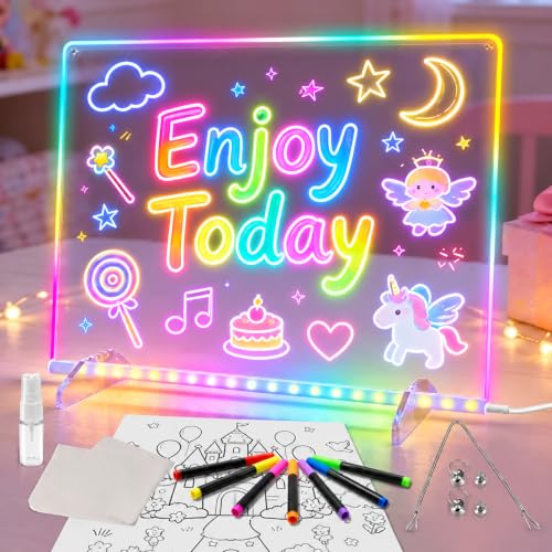 LED Note Board with Colors (Off White / 13.7"*10")