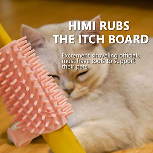 Cat Pet Self Grooming Comb Brush (Small / Blue)