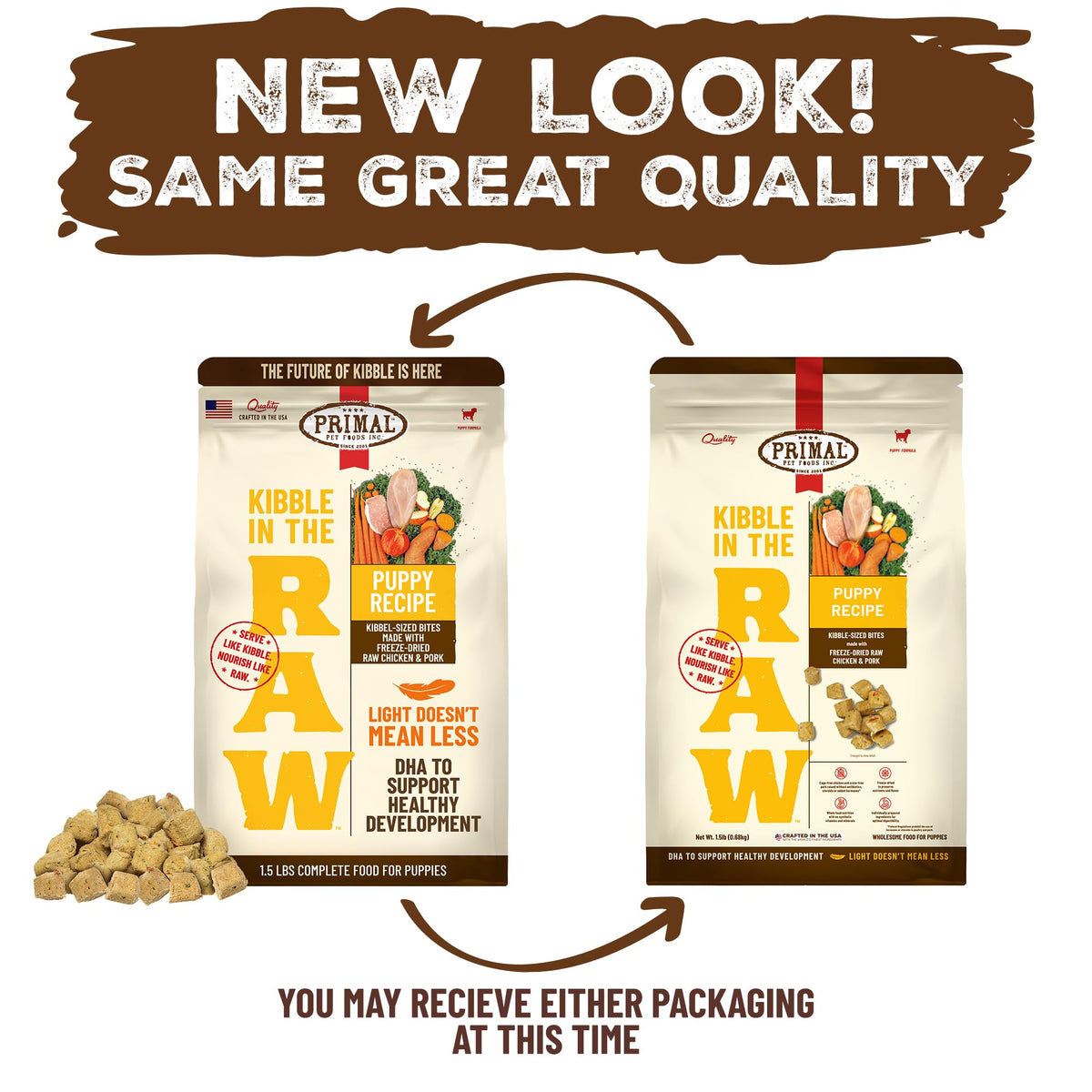 Primal Kibble in The Raw (1.5 Pound (Pack of 1))