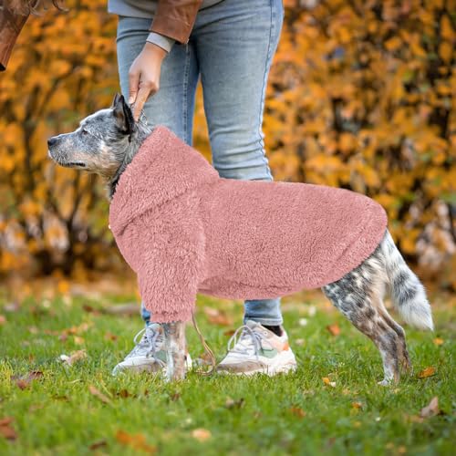 Fuzzy Dog Hoodie (XX-Large / Pink)
