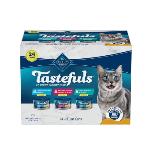 Tastefuls Variety Pack Wet Cat Food (3 Ounce (Pack of 24))