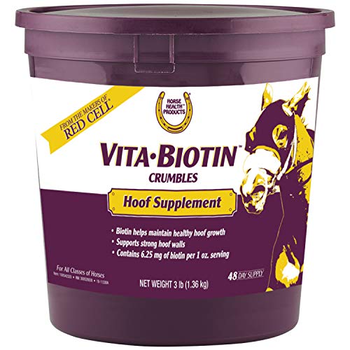 Vita Biotin Crumbles Horse Hoof Supplement (Biotin / 3 pounds)