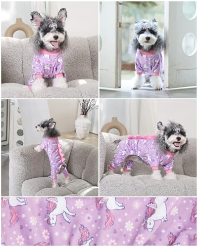 Dinosaur Costume Dog Pajamas (X-Small / Unicorn style#2)
