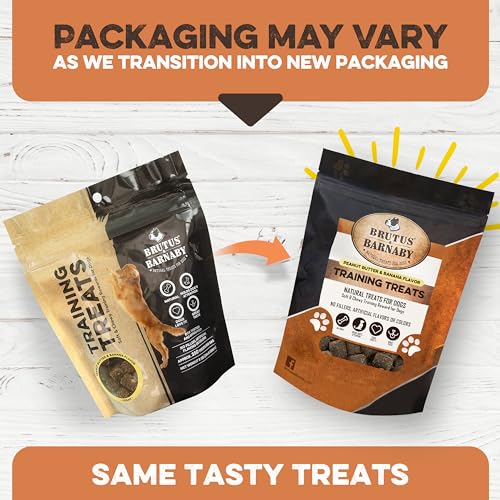Natural Peanut Butter & Banana Dog Training Treats (1 Pound (Pack of 1))