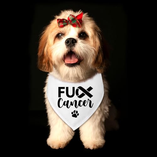Breast Cancer Dog Bandana (R)