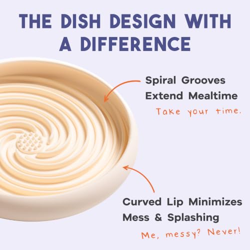 Large Lick Dish (Almond / Large)