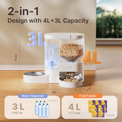 Automatic Cat Feeder and Water