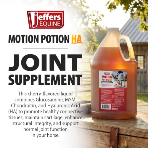 Motion Potion Joint Supplement Liquid with HA for Horses (128 oz)