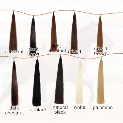 28 30 IN Long 3 (3/8 LB Jet Black - Natural Loop)