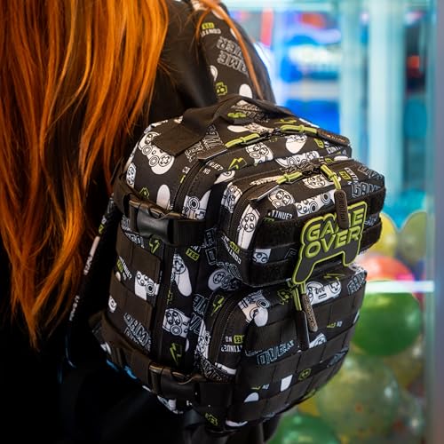 9L Mini Backpack 1000D Compact Gym EDC Bag (Game Over)