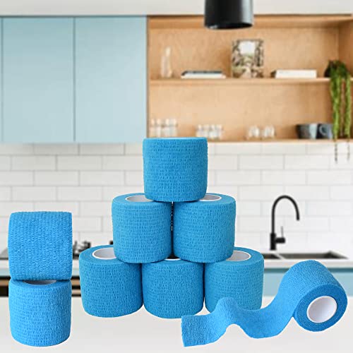 2 Inches Self Adhesive Bandage Wrap (2 Inch / Light Blue)
