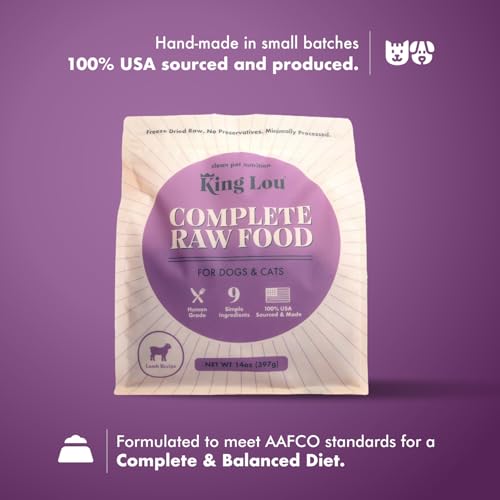 Pets Freeze Dried Lamb Raw Food for Dogs
