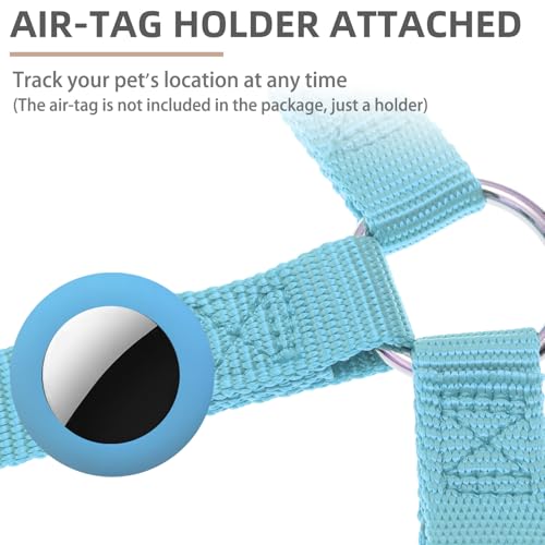 No Pull Dog Harness Small Sized Step (Light Blue / Small)