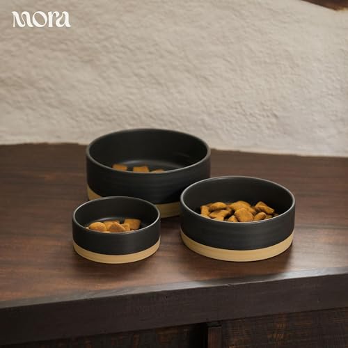 Ceramic Pet Bowl Size Large (Large / Liquorice)