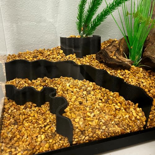 REEFSHAPE Aquarium or Terrarium Substrate Cliffs Combo Pack (Cliff Combo, Black)