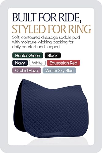 Harstad Horse Saddle Pad Dressage (Navy / Horse)