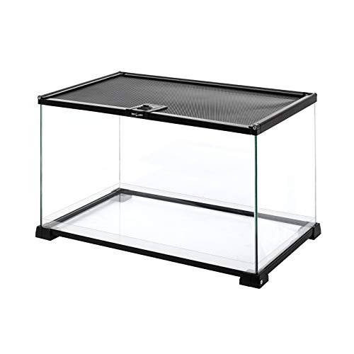 Full Glass 15 Gallon Reptile Tank (20"W X 12"D X 14"H (15 Gallon))