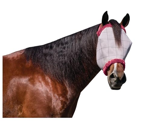 SuperMask II Horse Fly Mask Without Ears For Eyes (Average Horse)