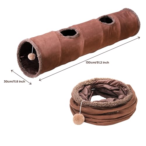 51"x 12" Collasiple Cat Play Tunnel