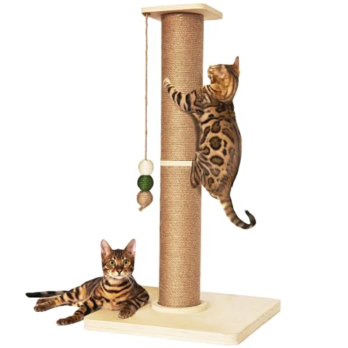 35" Tall Cat Scratching Post for Large Cats