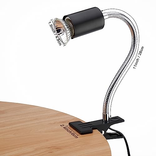 ReptileHeat Lamp The Adjustable Temperature and 360 ° Rotating Hose Crawlers Heating Lights (Yellow Lamp With Rotating Arm)