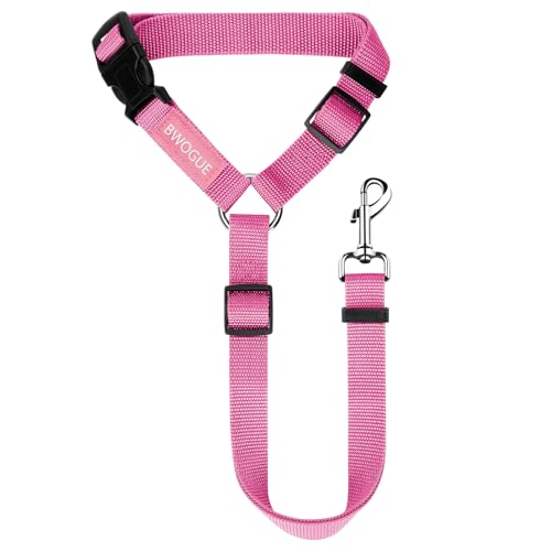 Dog Seat Belt for Car (Pink)